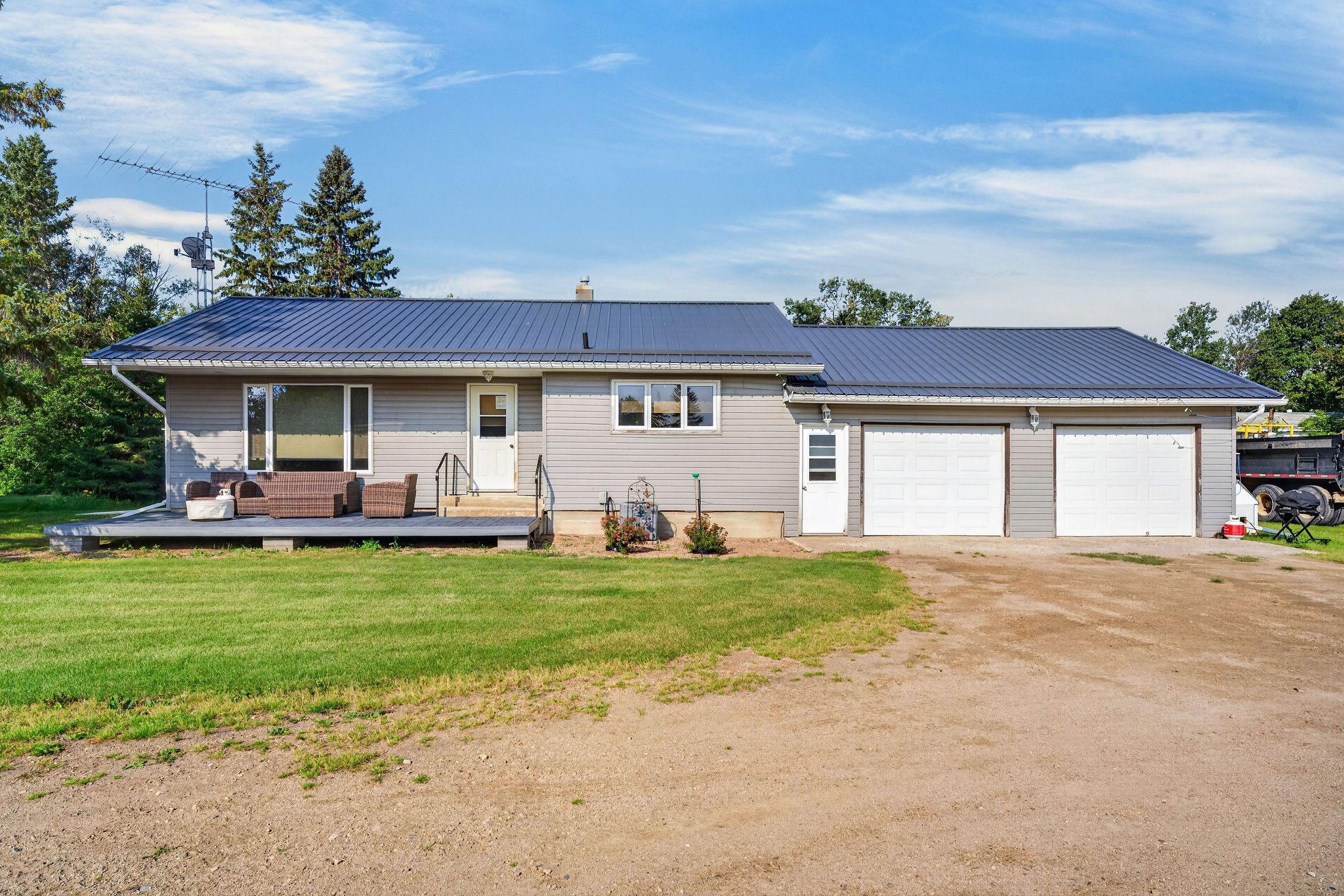The Lefebvre house and double attached garage